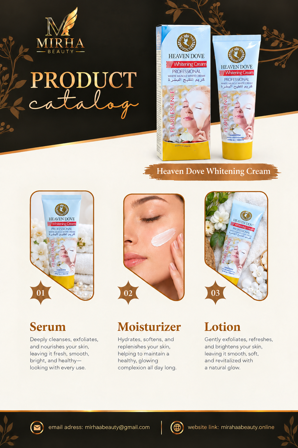 Heaven Dove Whitening Cream ⨠| Mirhaa Beauty Store