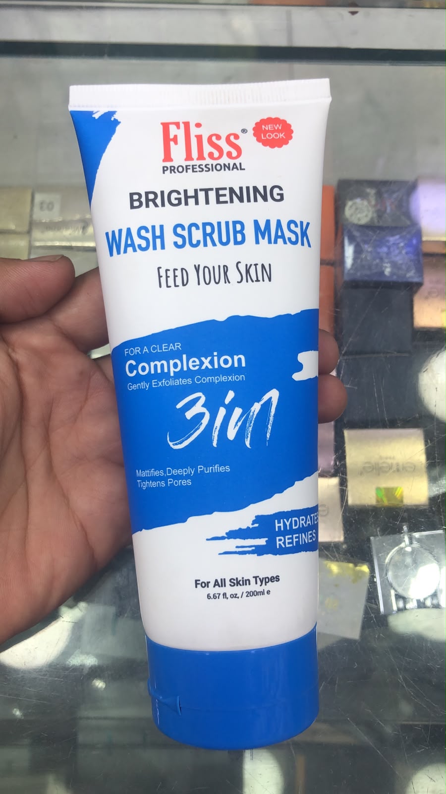 Fliss 3-in-1 Face Wash, Scrub & Mask โจ | Mirhaa Beauty Store